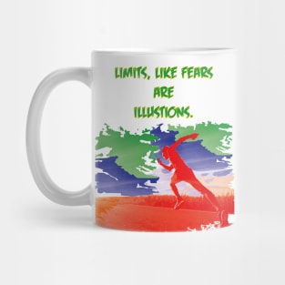 Running, Fitness Marathon No fear Quote Mug